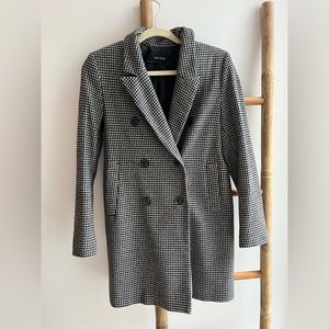 Zara Houndstooth Jacket XS